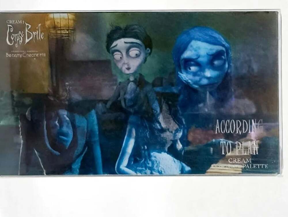 Corpse Bride x Beauty Creations According to Plan Contour Palette